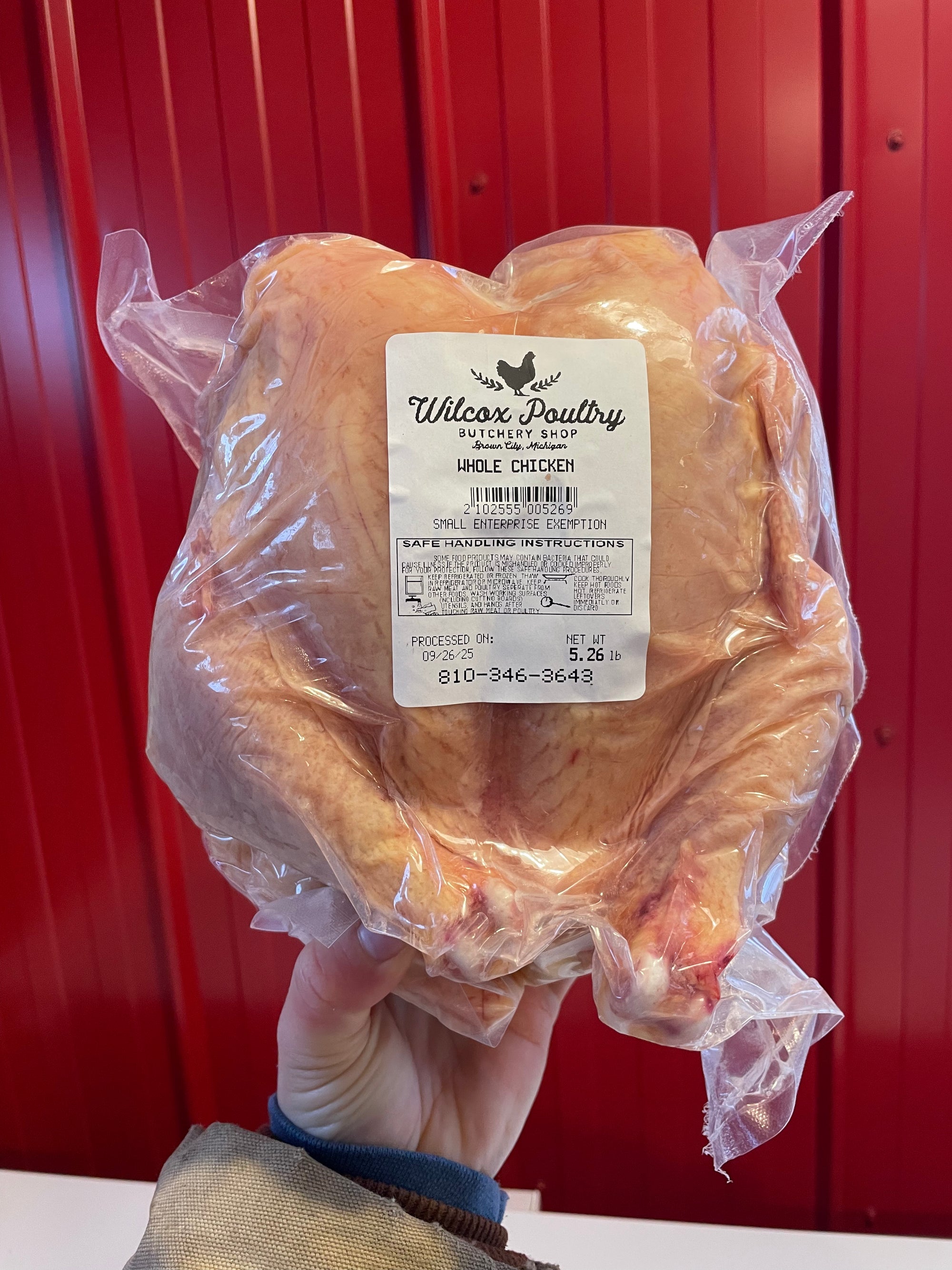 Whole Pasture Raised Chicken
