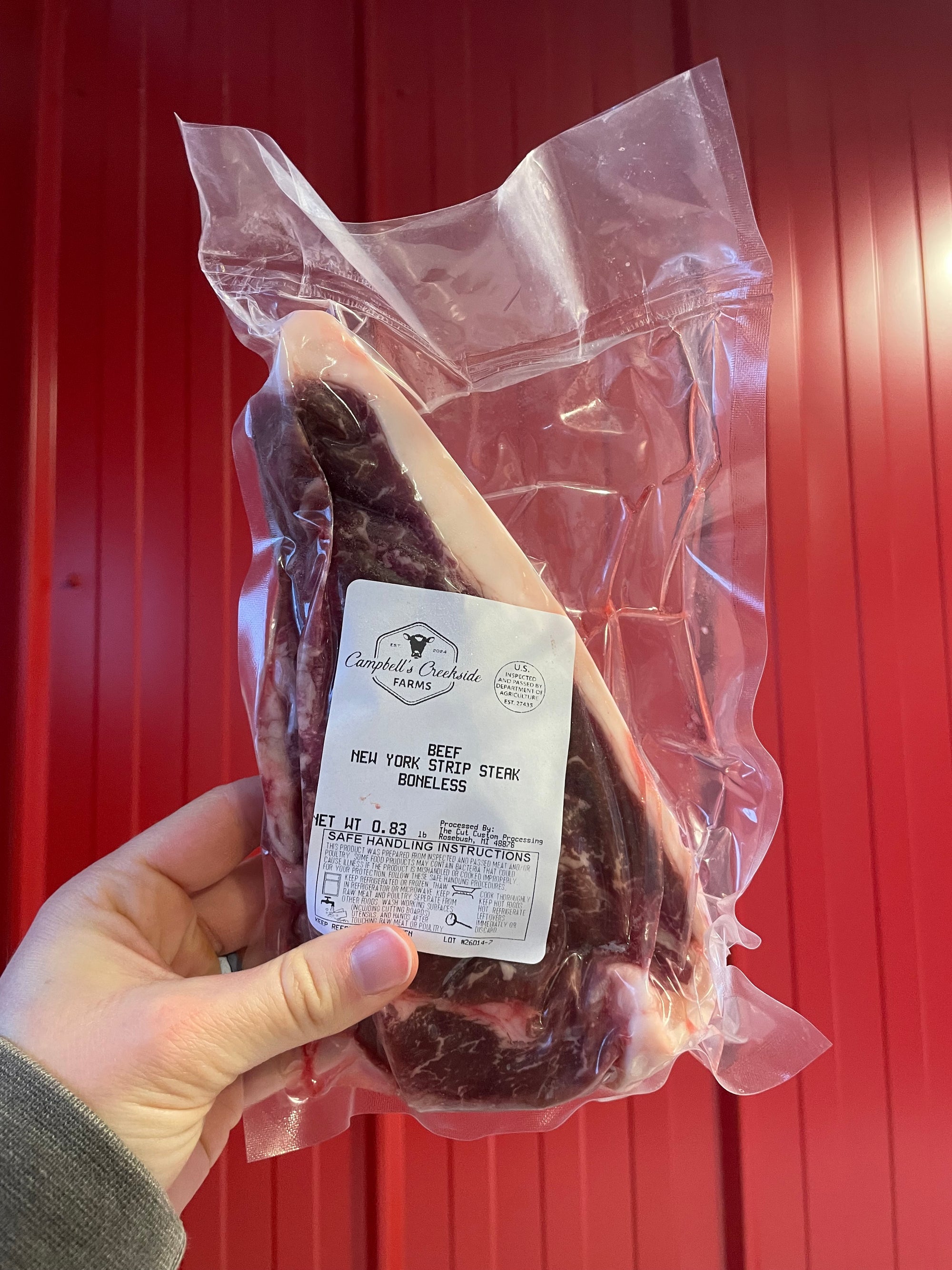 New York Strip Steak