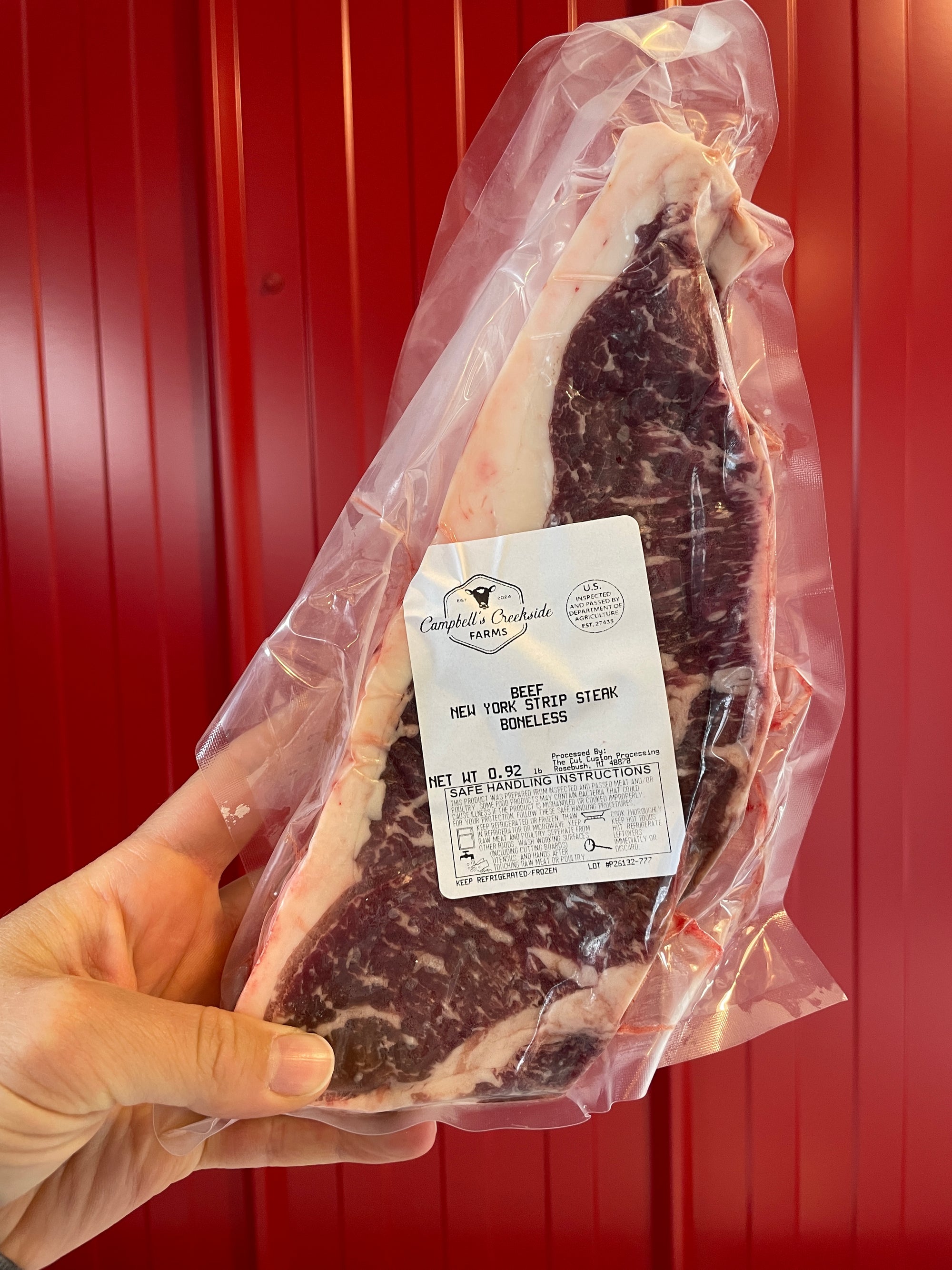 New York Strip Steak